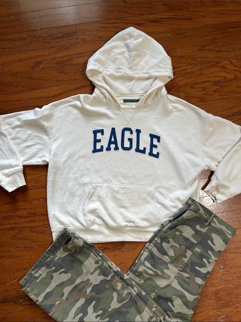 American Eagle 'EAGLE' Pullover Hoodie